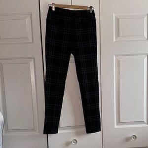 Sanctuary Women's Dark Plaid Skinny Pants